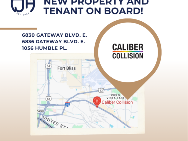Double Alert! New Property & Tenant!