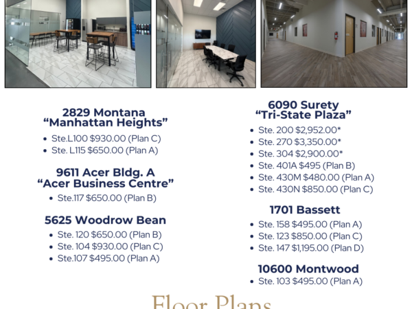 View our Current Office Vacancy List!